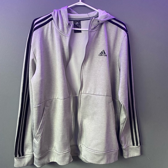 Adidas Sweater (Light Grey) - Picture 3 of 3